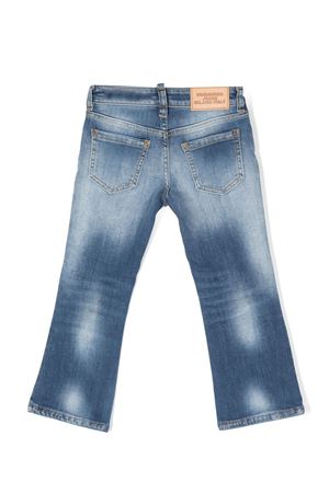 Jeans dritti con logo DSQUARED KIDS | DQ0921D0A2KDQ01